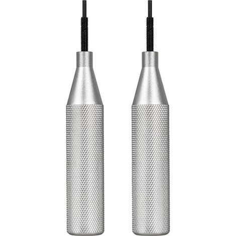2X Abridor de tapa de ECU, herramienta de extracción de ECU para PC, quita fácilmente Fgtech Galletto 4 V54 Herramienta de diagnóstico con destornillador extractor de ECU, color plata.