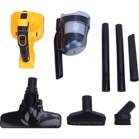 Aspirateur sans fil 300W 100AW, alimenté par batterie, portable avec filtre à particules haute efficacité