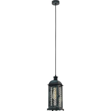 Suspension luminaire Lisburn 1, lustre lanterne au style vintage pour (1/2)