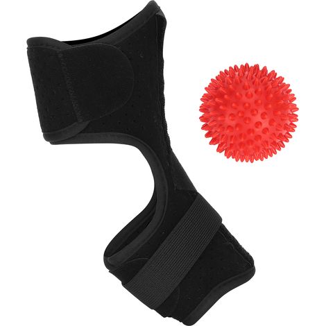 Knöchelorthese, Stützbandage, verstellbare elastische Bandage mit Massageball (1/5)