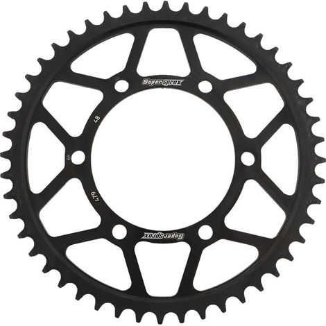 Corona posteriore Prox per Yamaha R6 03-10 in acciaio nero massiccio JTR479.48