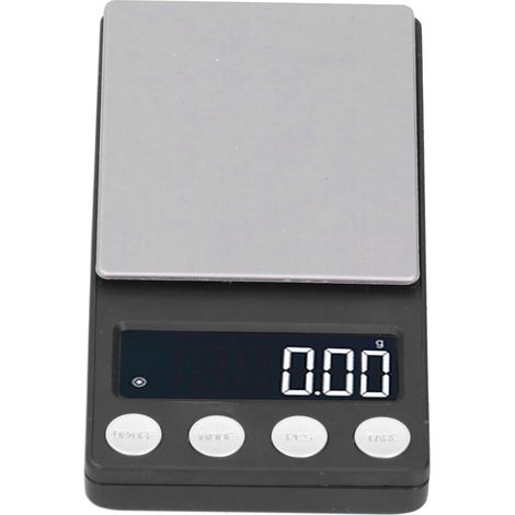 Digitale elektronische Taschenwaage 500 g/0,01 g, hohe Präzision, LCD-Bildschirm, für Schmuck und präzises Wiegen, tragbare Miniwaage. (1/5)