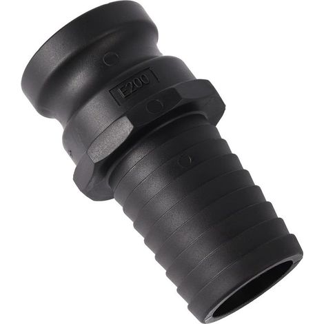 Zweiteilige Camlock-Verschraubungen aus Polypropylen, Nocken- und Nutverschraubung – Standard-Typ-E-Verschraubung – Außengewindeadapter mit 2"-Außengewinde (1/4)