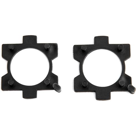 aqxreight LED-Adapter, 2 Stück H7 LED-Autoscheinwerferlampen-Adaptersockel L08 Halterung für CX5 CX7..