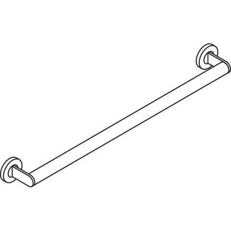 HEWI 900.36.004XA Haltegriff des Systems 900, Edelstahl, schliff, Achsmaß 700 mm, D: 32 mm (1/3)