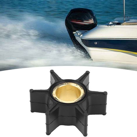 Turbine de pompe à eau pour moteur hors-bord 395289, compatible avec les moteurs Johnson Evinrude 2 temps de 20/25/30/35 CV (1/5)