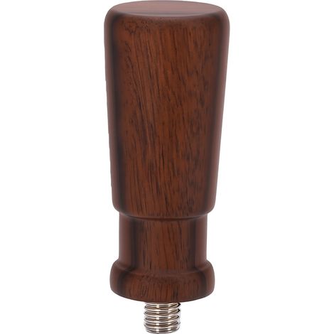 Poignée de porte-filtre à café universelle, filetage M10, bois de noyer pour accessoire de Machine Semi-automatique (1/5)