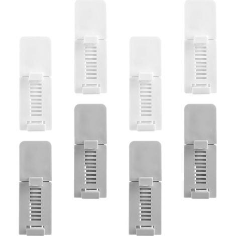 Rehausseur de siège toilette adhésif, évite le contact direct et garde les mains propres. ABS, 4 (1/5)