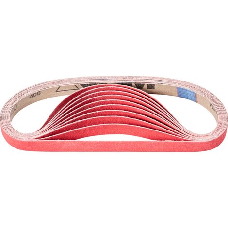 PFERD TOOLS Keramikkorn Schleifband BA 16x520mm CO-COOL120 für Edelstahl-Schliff mit Bandschleifer 50 Stk (1/5)