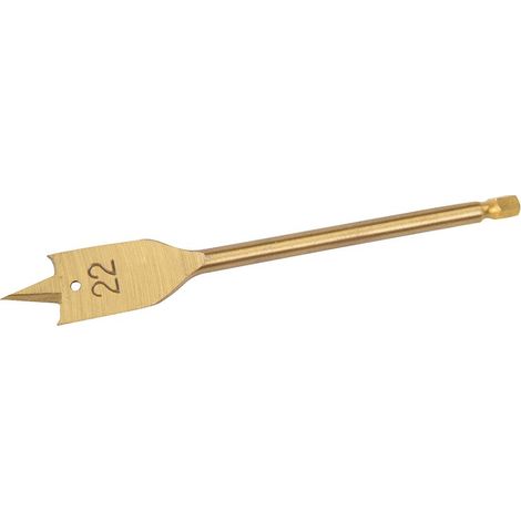 Mecchie Ricoperte in titanio per Falegnameria codolo esagonale anche cartongesso silverline-22 mm (1/4)