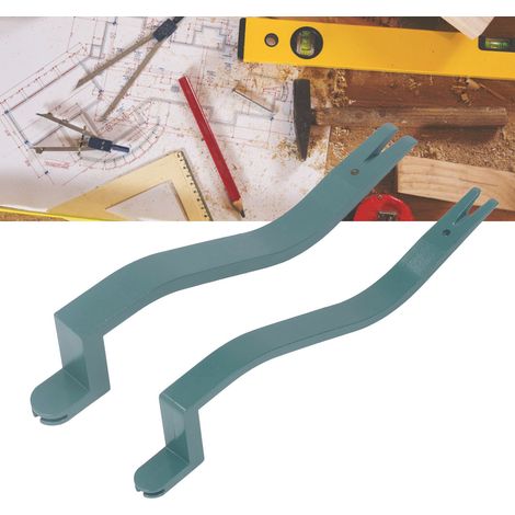 Grand arrache-clous + petit arrache-clous, ouvre-caisse et arrache-clous, pied-de-biche multifonction, outil d'extraction de clous pour la maison, outils à main pour le travail du bois (1/5)