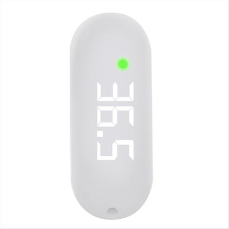 Wiederaufladbares USB-Digitalthermometer, elektronisch, berührungslos, genau, zur Messung der Körpertemperatur. (1/5)