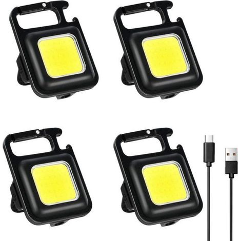 Lampe D'Atelier - LED 500 Lumen - Magnétique - Pour Inspection Et Travail D'Urgence - Lot De 4 (1/5)