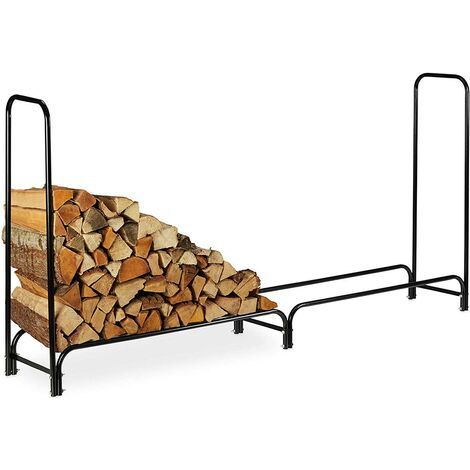 Portalegna Supporto Metallo Porta Legna Interno Legnaia Camino Stufa 240x120x35 (1/5)