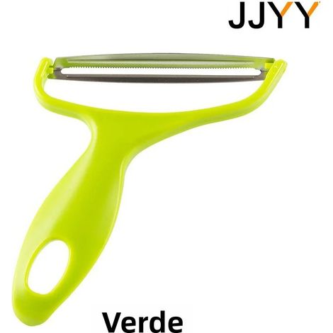 Éplucheur de fruits et légumes, couteau à salade, multifonctionnel en acier inoxydable (1/5)