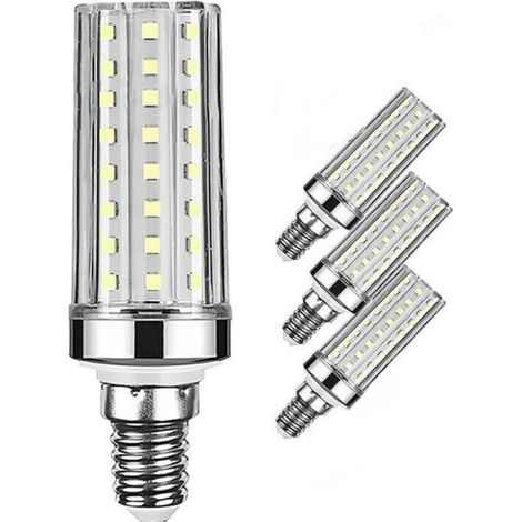 Kaelt - Ampoules de Maïs LED 20W, Équivalent 150W Ampoule Incandescente, 1300LM, 3000K Blanc Chaud, Ampoules à E14 Petite Vis Edison, 4 Pièces (1/4)