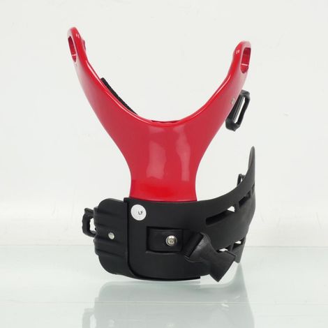 Armature protection Asterisk Taille L inf gauche rouge pour moto (1/4)