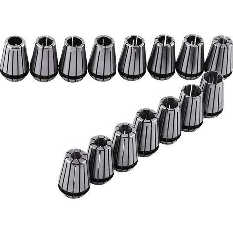 15-teiliger ER20-Spannzangensatz für CNC-Graviermaschinen und Fräs- und Drehmaschinenwerkzeuge 1–13 mm (1/5)