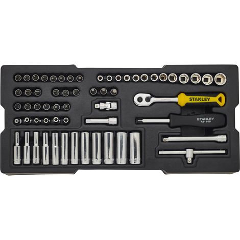Stanley - 60-teiliger Bit- und Steckschlüsselsatz STMT1-74175 (1/5)
