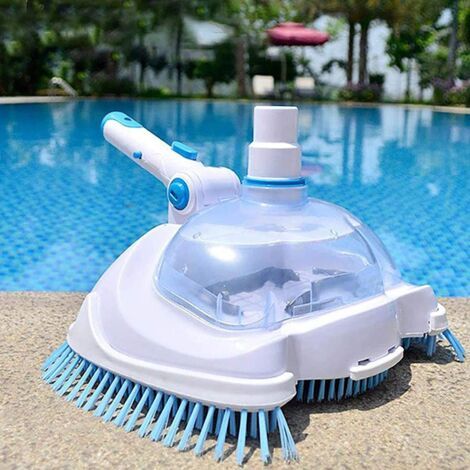 Applicable Aspirateur De Piscine À Angle Réglable, Aspirateur De Piscine, Brosse À Tête D'aspiration Transparente pour Aspirateur De Piscine pour Piscines, Sources Chaudes, Spa, Aquarium (1/5)