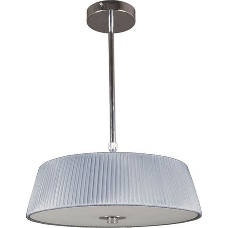 Lámpara de Techo ASTRID pequeño 3xE27 38d Gris/Cromo