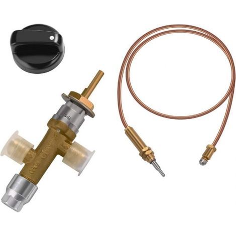Kit de soupape de contrôle de sécurité pour foyer au gaz propane GPL basse pression (1/4)