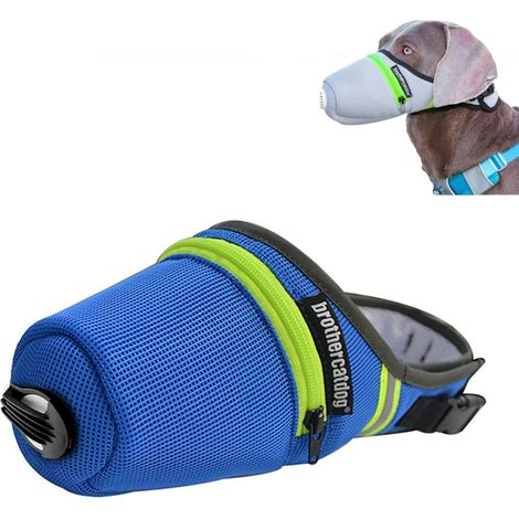 Générique Masque pour Chien, réutilisable, Respirant, avec Filtre à air, Masque Facial à gaz réglable, Masque respiratoire pour Chiens de Grande et Petite Taille (1/5)