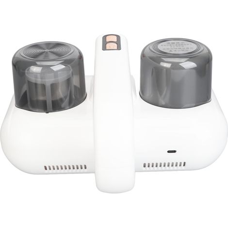 Aspirateur de lit avec lampe UV-C, moteur 100 W, sans fil, portable, avec bac à poussière de 180 ml et filtre. Idéal pour matelas, canapés et oreillers. (1/5)