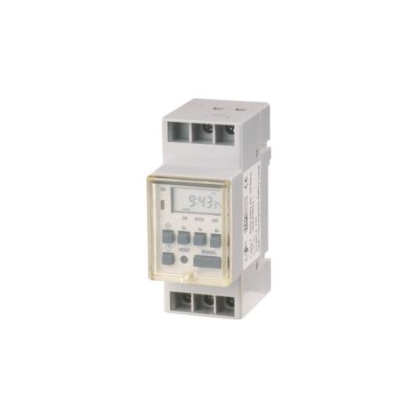 Programmatore settimanale digitale Din 16a/230vac 11.790