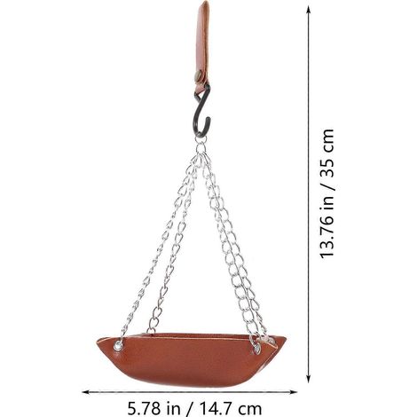 Mangeoire automatique et durable pour colibris à suspendre à un arbre à l'extérieur. (1/4)