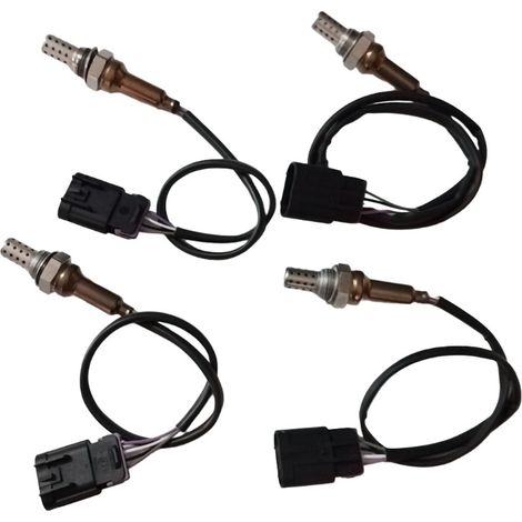 Box of 4 oxygen sensors compatible with Hyundai Santa Fe Veracruz GLS SE 3.8L. (1/5)