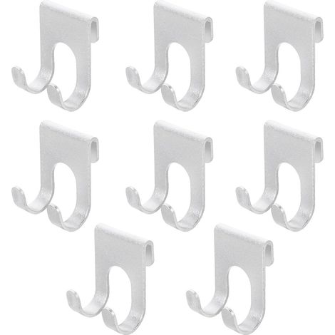 muraux robustes et élégants en aluminium à double crochet