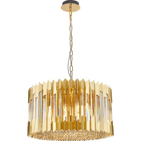 Lampadario Ritz 12 E14 Milagro oro ML0395 (1/5)
