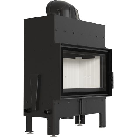 Kamineinsatz aus Stahl KRATKI FLOKI M 10 kW Ø 200 (1/5)