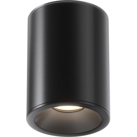 Maytoni Zoom Foco empotrable redondo para exterior, 11,5 cm, IP65, 1 GU10, color negro (1/5)