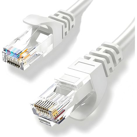 Cavo di rete LAN Cat5e Cavo Ethernet Twisted Pair Cat 5e UTP CAT 5 RJ45 2 m (1/4)