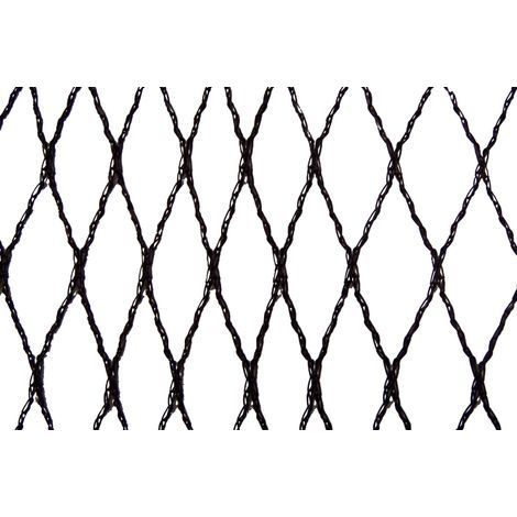 Filet Anti-Oiseaux 2 x 10 m Maille 18 mm Filet de Protection Jardin Arbres Fruitiers Potager Filet Anti-Pigeons Noir PEHD Résistant UV