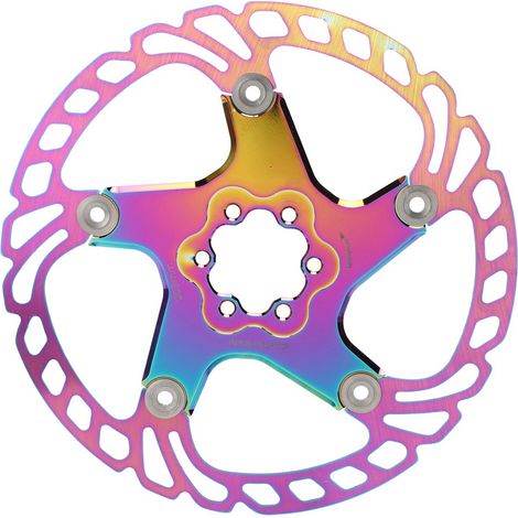 Disque de Frein à 6 Vis 203mm pour VTT - Accessoire Vélo Montagne en Métal Plaqué (1/5)