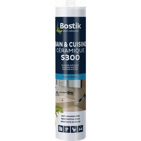 Masilla S300 Baño Cocina Cerámica BOSTIK Blanco - 30615830