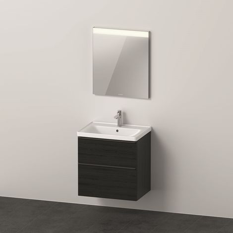 Ensemble de meubles muraux DU D-Neo, 650 x 480 mm, WT, WTU, tiroir coulissant 1, SBK 1, SP, chêne noir