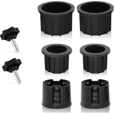 Bases para sombrillas, 8 unidades, compatibles con mesas y sillas de jardín, balcones y terrazas, 32, 38, 48 mm (1/5)