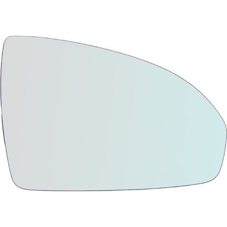Vetro specchio retrovisore lato dx-passeggero per smart fortwo ii (451) 2007-
