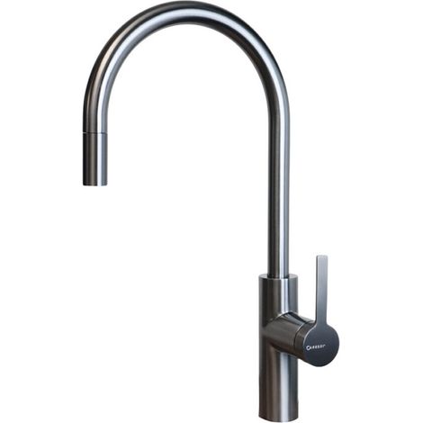 CARESSI Küchenarmatur CA1114GM U ECO Gun Metal (PVD) (1/2)