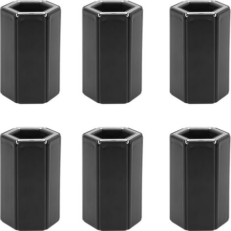 Lot de 6 supports isolants thermiques pliables en ABS ajouré pour plats chauds, idéaux pour la cuisine et la maison.