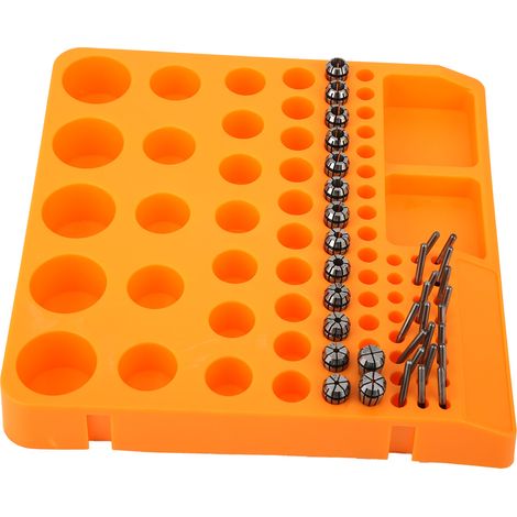 Mandrin ER11 avec Jeu de Fraises Pointues pour Machine de Gravure CNC - Boîte Incluse (1/5)