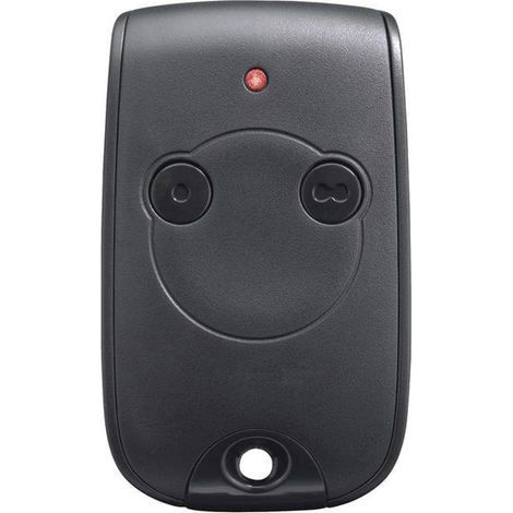 Télécommande 2 canaux 433,92 MHz – Pile CR2430 incluse – Pour portail, garage – Compacte (1/4)