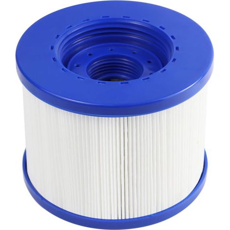 Schwimmbadfilter - 104 mm - PET und Vliesstoff - Für aufblasbare Whirlpools - 6 Stück (1/5)