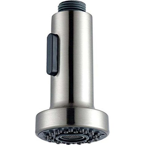 Douchette pour Robinet Cuisine Douchette 2 Modes Tête Robinet Cuisine Douchette Remplacement Douchette pour Rétractable Mitigeur Cuisine,Chromé (1/3)