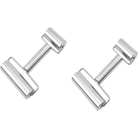 Brochette à fleurs double face en acier inoxydable, un allié précieux en cuisine pour les pâtes. Sa conception double face facilite la préparation quotidienne des pâtes et des accompagnements. (1/5)