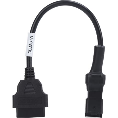 Adaptateur de câble de diagnostic OBD 4 broches, connecteur d'extension OBD2 de remplacement pour motos Ducati (1/5)